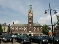 March, Cambridgeshire. Town Hall.