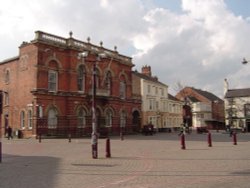 Town Hall and Market Place, Ilkeston, Derbyshire