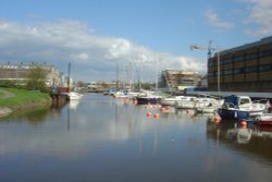 The Canal Basin, Gravesend, Kent.