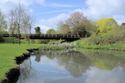 Fairlands Valley Park in Stevenage, Herts.