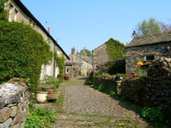 A street in Grassington, Yorkshire Dales