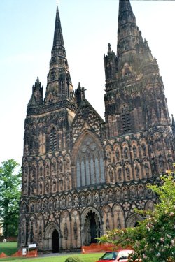 Lichfield Cathedral, Staffordshire