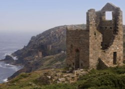 Botallack Tin Mines in Cornwall