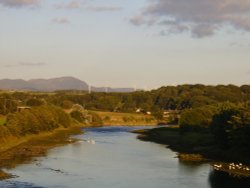 River Derwent, WORKINGTON, Cumbria `With The Lakeland Fells In Background'