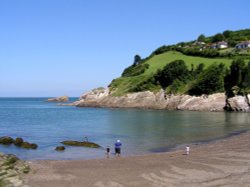 Combe Martin Bay, Devon. April 2005