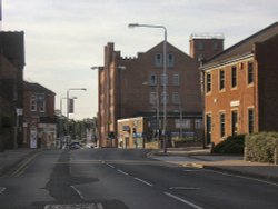 Wollaton road in Beeston, Nottinghamshire