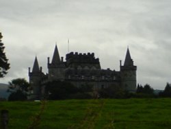 Inveraray castle in Inveraray, Argyll