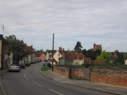 Castle Hedingham village, Essex