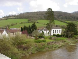 Tintern Parva from the Bridge