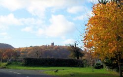 Beeston Castle in Tarporley, Cheshire.