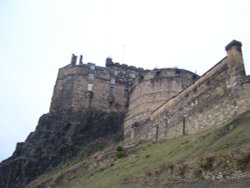 Edinburgh Castle, Edinburgh, Midlothian, Scotland.
