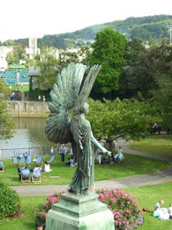 Park in Bath, Somerset.