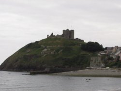 Criccieth Castle, Criccieth, Gwynedd, Wales.