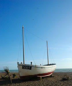 On Brighton beach front, East Sussex