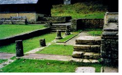 Chedworth Roman Villa in Chedworth, Gloucestershire