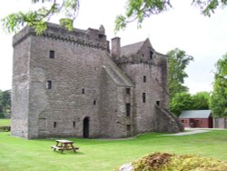 Huntingtower Castle near Perth, Perthshire