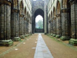 Kirkstall Abbey near Leeds, West Yorkshire
