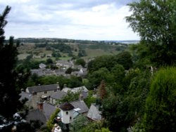 View of Winster taken on 'Secret Gardens of Winster' day 2005