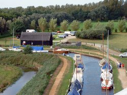 View from Horsey Mill, Horsey, Norfolk.