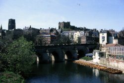Elvet Bridge, over the River Wear; Durham City