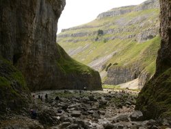 Gordale Scar. Malham Cove, North Yorkshire