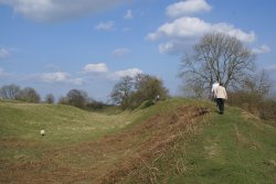 Croft Ambrey Hill Fort, Herefordshire