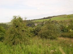 Looking across to Chee Dale from Wye Dale, the Peak District