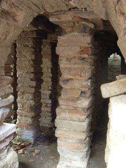 Hypocaust at Binchester Roman Fort, County Durham