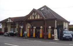 The outside of Motoring Memories, Colyford, Devon