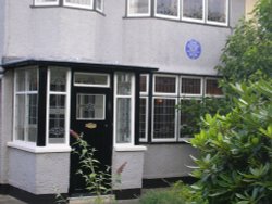 John Lennon's home, Woolton, Merseyside