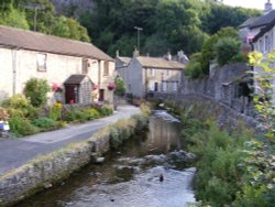 Street in Castleton, Derbyshire