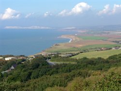 View of Freshwater Bay from near St. Catherine's Point