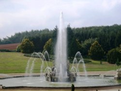 Fountain at Witley Court. Worcestershire.