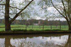Wistow, Leicestershire, from the Grand Union Canal