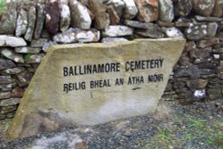 Ballinamore Cemetery sign