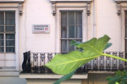 Terrace Across the Street from our Room at the Paddington Hotel