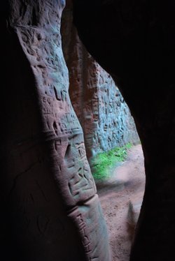Inside the Rock houses