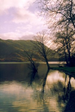 Ullswater winter afternoon.