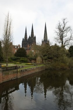 Cathedral Reflected in Minster Pool