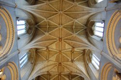Inside Malmesbury Abbey
