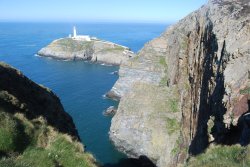 South Stack Lighthouse.