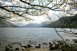 Ullswater looking east from near Glencoyne.