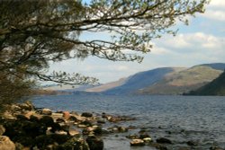 Ullswater looking north from near Glencoyne.