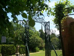Gates at Bridge End Gardens