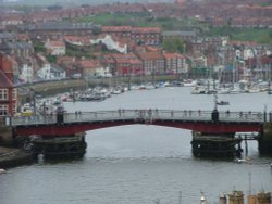 Whitby's Swingbridge.