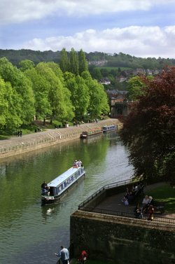 The river Avon in Bath.