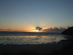 Sunset Mawgan Porth