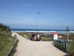 Morning coffee at Constantine Bay