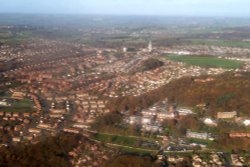 Final approach to Leeds Bradford Airport