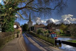 View over the Ford towards Church
